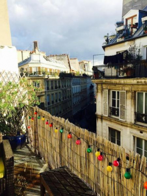 Charming terrace in Paris 2